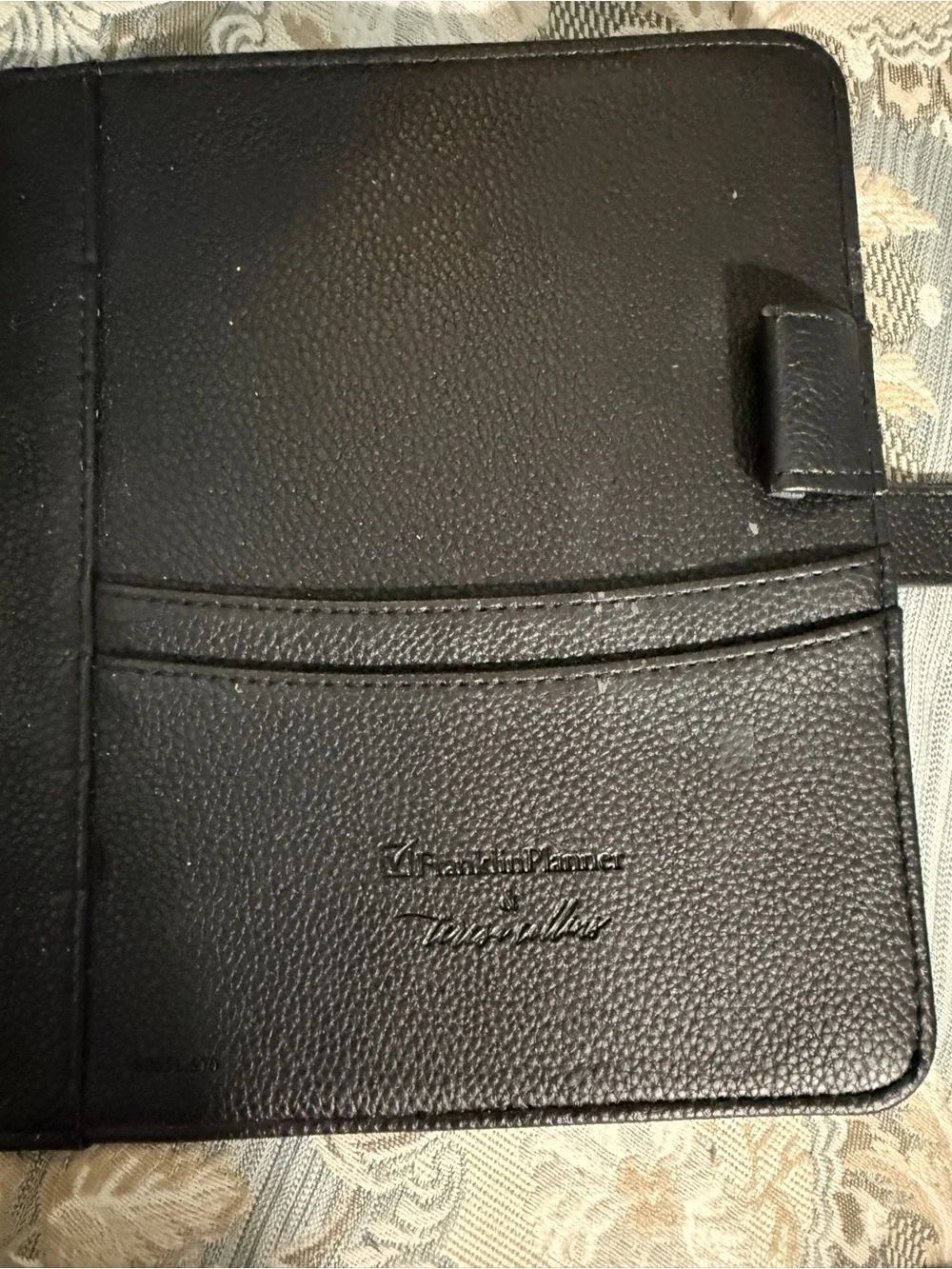 Franklin Planner Black Classic Ring Binder Organizer Planner